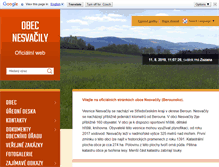 Tablet Screenshot of nesvacily.cz